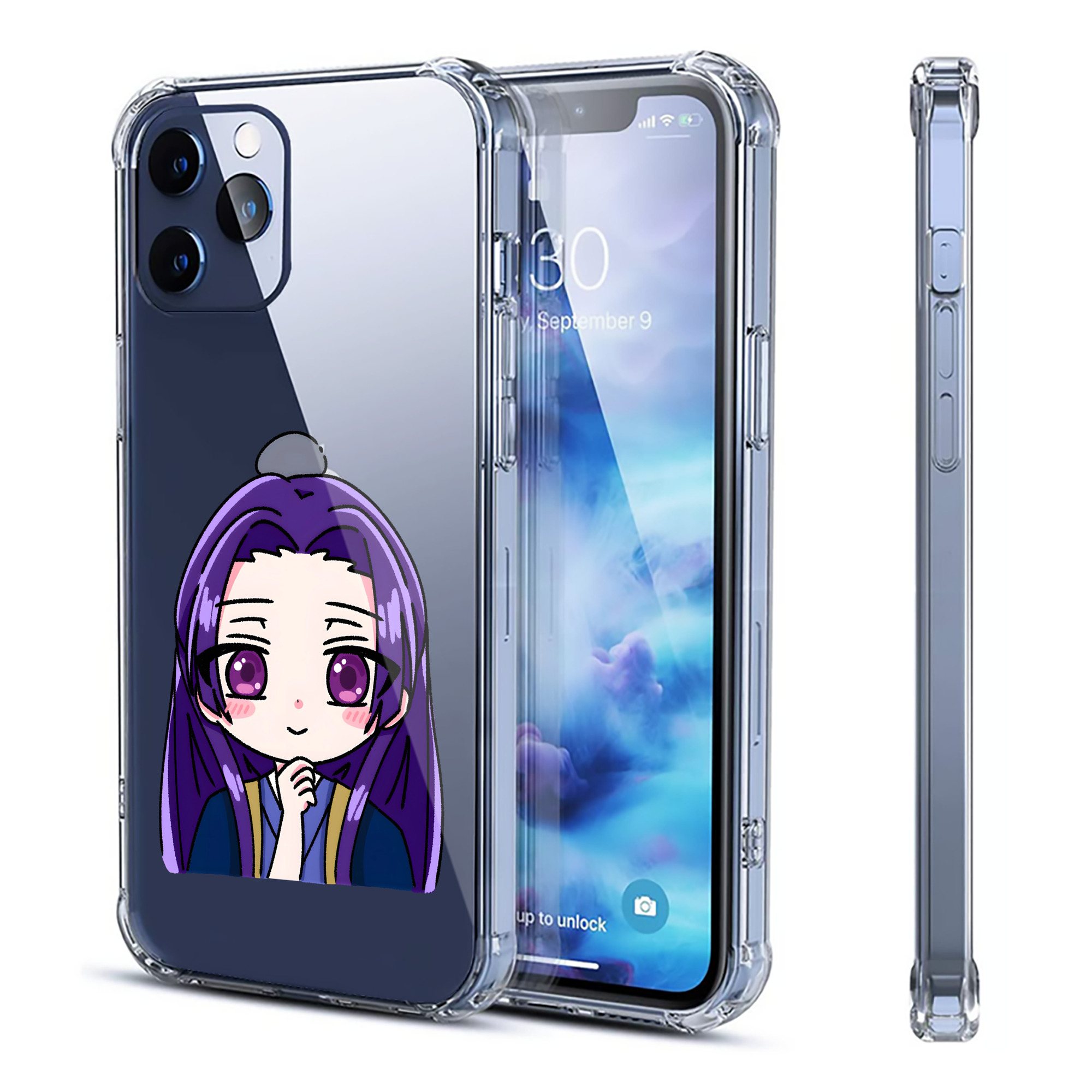 （画像用） 薬屋のひとりごと The Apothecary Diaries 【iPhone 12シリーズ対応】透明スマホケース（クリアソフトケース）